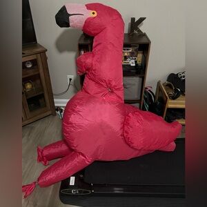 Inflatable Children’s Flamingo costume- Used one Halloween